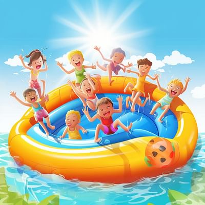 Fun in the Sun: The Best Inflatable Pools with Slides for Kids
