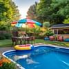 Transforming your Backyard: How to Set up an Inflatable Pool with Seats