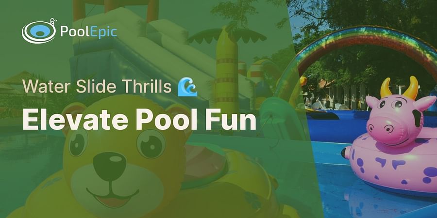 Elevate Pool Fun - Water Slide Thrills 🌊