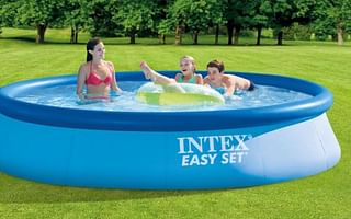 How to repair a 2-inch hole in an inflatable pool float?