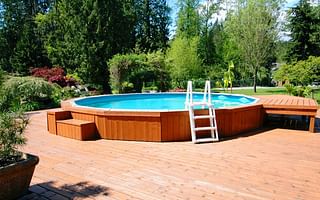 What are the pros and cons of using an in-ground pool vs. an above ground pool?