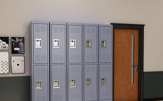 What is the best material for swimming pool lockers?