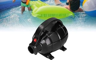 What kind of compressor or electric pump is suitable for inflating an inflatable pool?